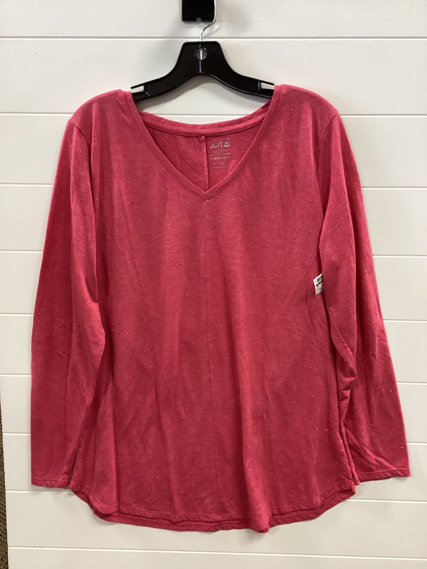 Top Ls By Apt 9 In Pink, Size:Xl
