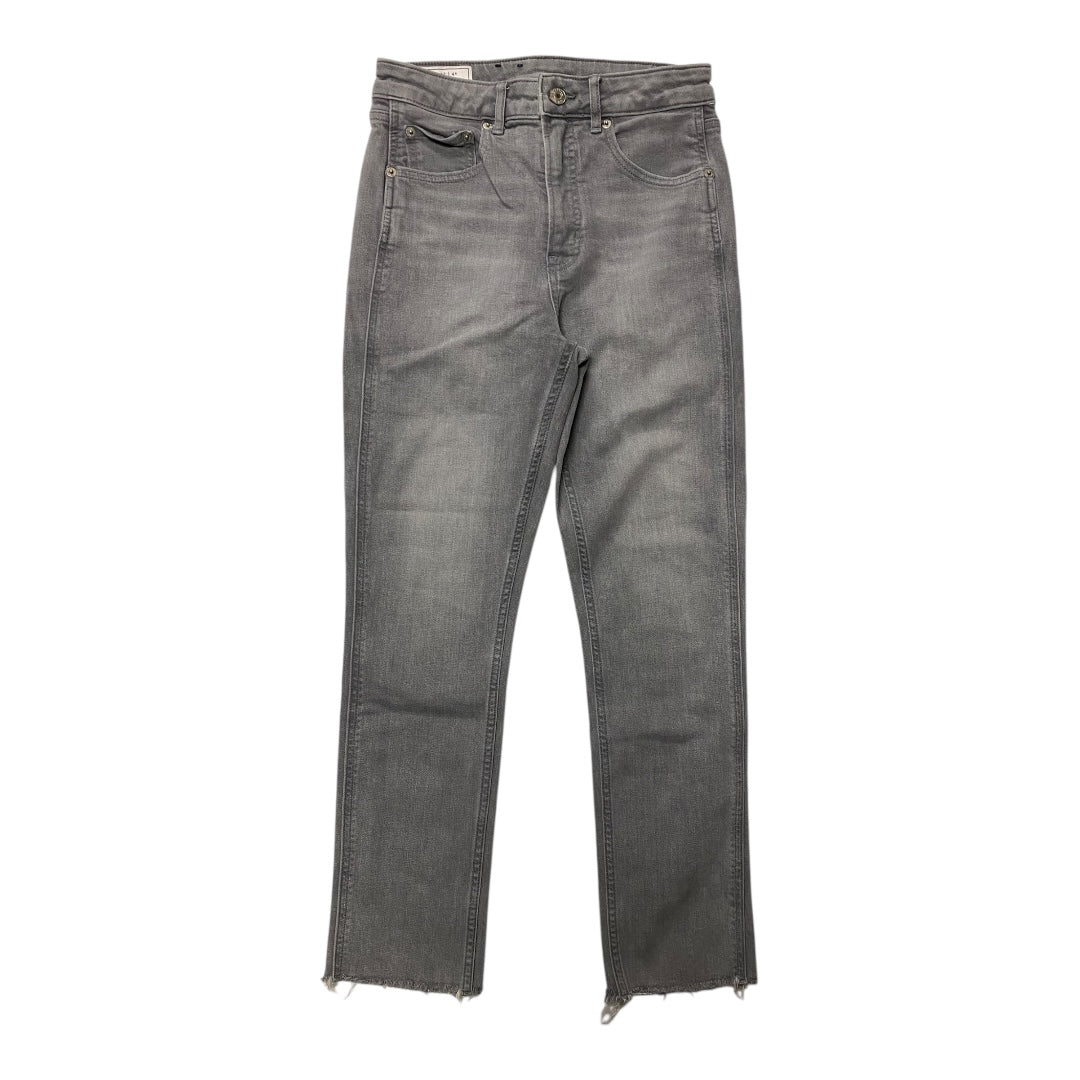 Jeans Straight By Gap In Grey, Size:4