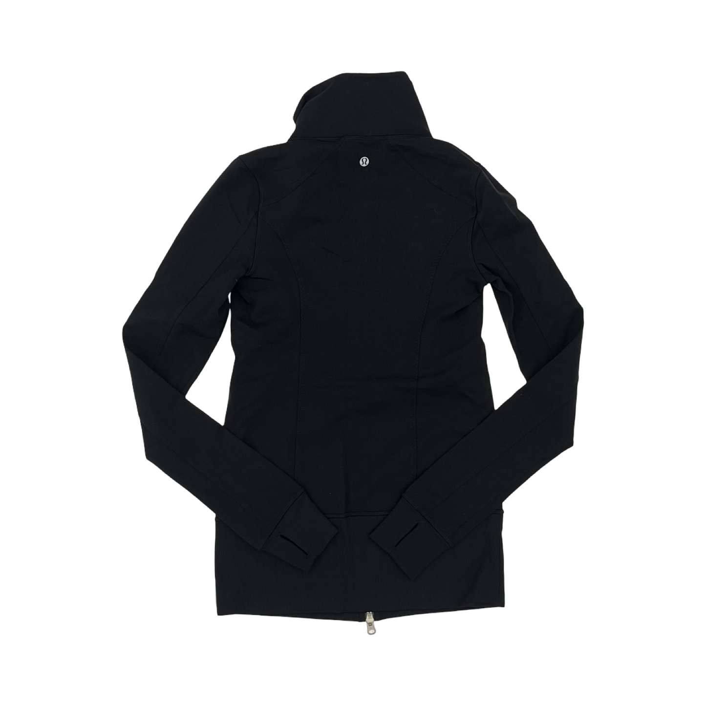 Athletic Jacket By Lululemon In Black, Size:S