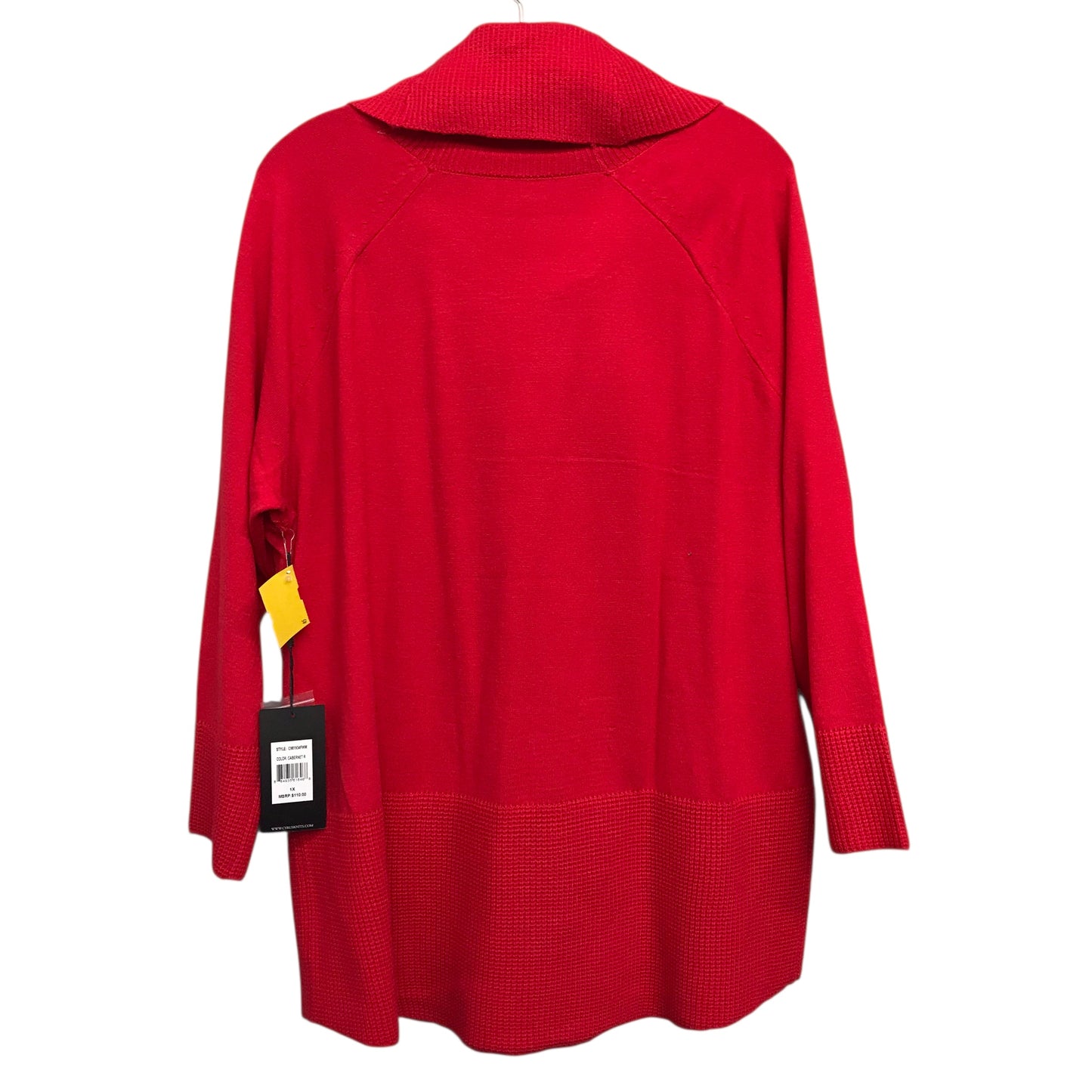 Sweater By Cyrus In Red, Size:1X