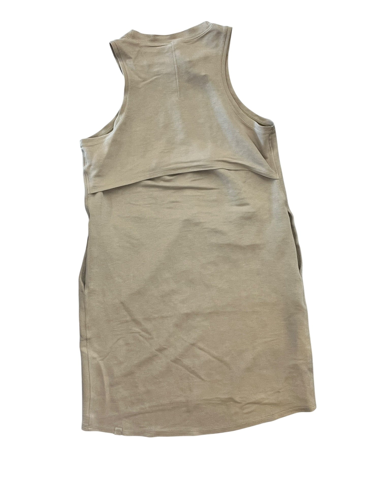 Athletic Dress By Lululemon In Tan, Size:S