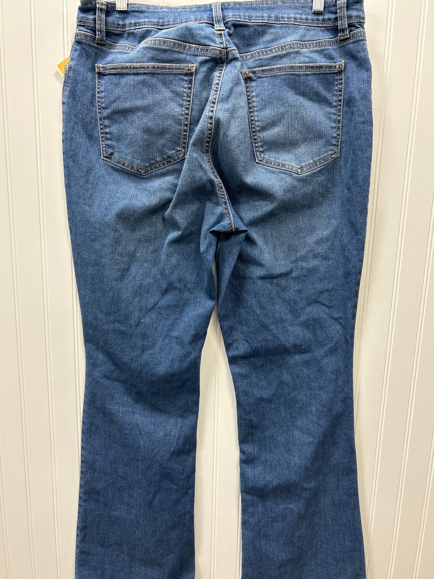 Jeans Boot Cut By Style And Co Collection Women In Blue Denim, Size:14