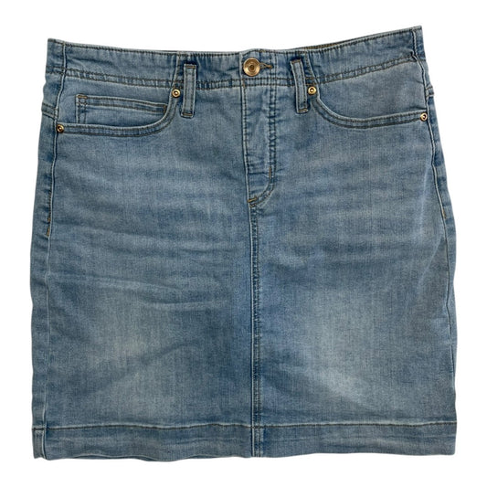 Skort By Cmc In Blue Denim, Size:6