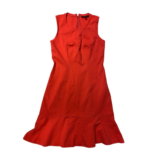 Dress Casual Midi By Banana Republic In PINK, Size:8