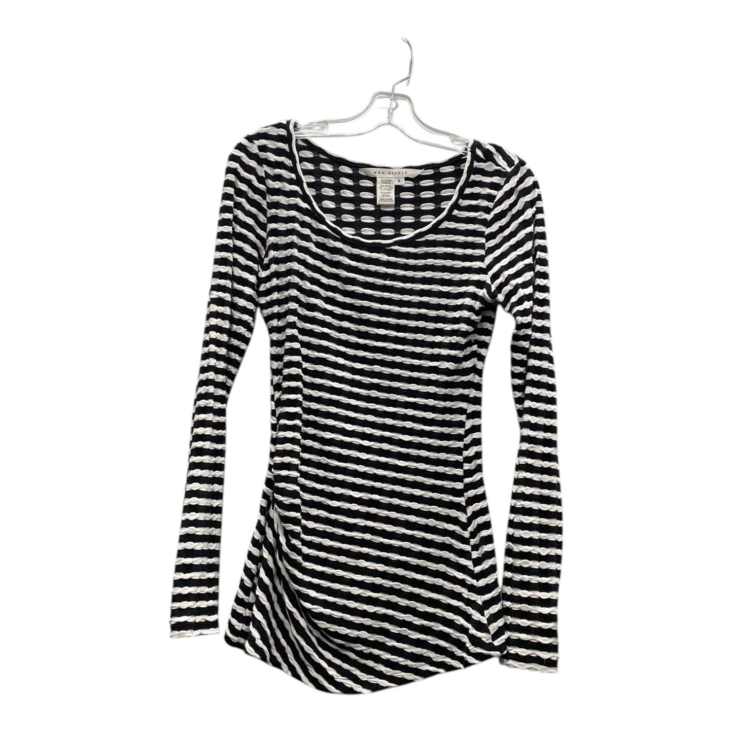 Top Ls By Max Studio In Black & White, Size:S