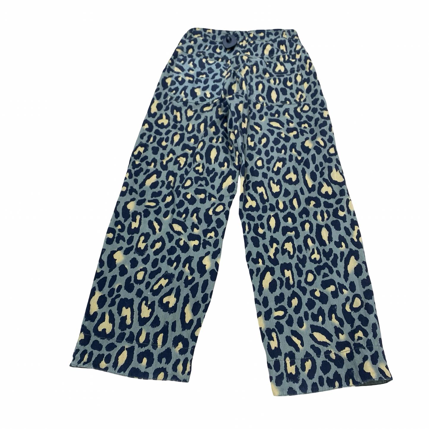 Jeans Straight By Free People In Animal Print, Size:4