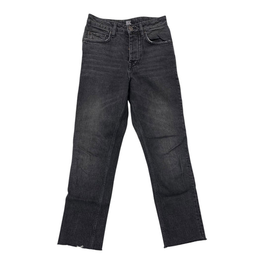 Jeans Straight By Urban Outfitters In Black Denim, Size:4