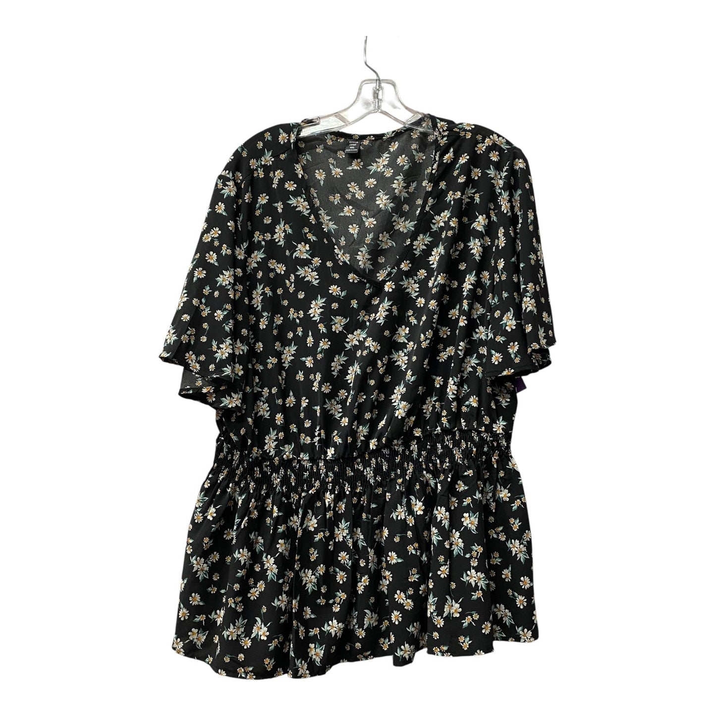 Top Ss By Shein In Black, Size:4X