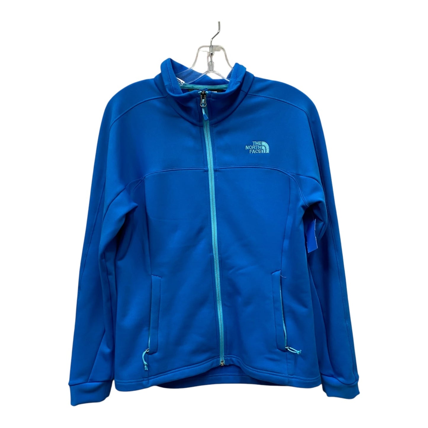 Athletic Jacket By The North Face In Blue, Size:M