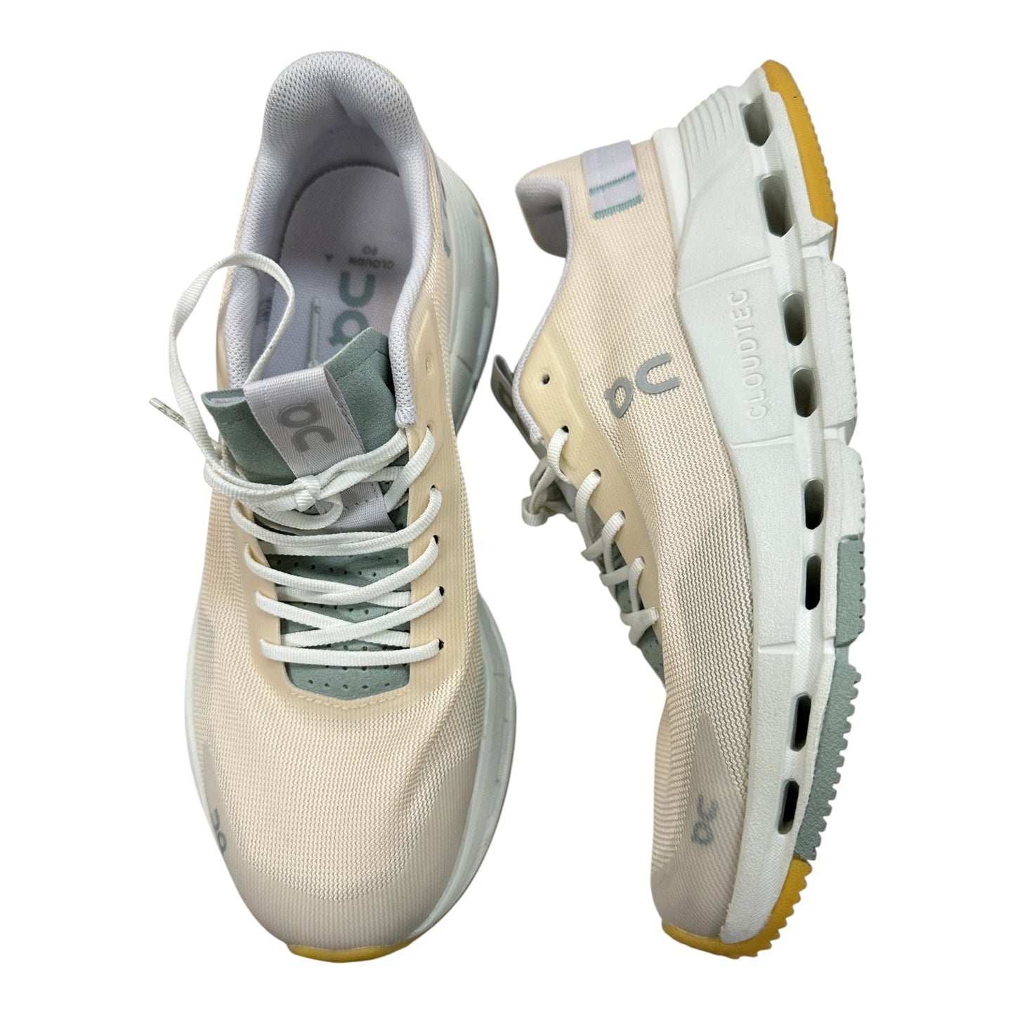 Shoes Athletic By On Cloud In Grey & White, Size:7.5