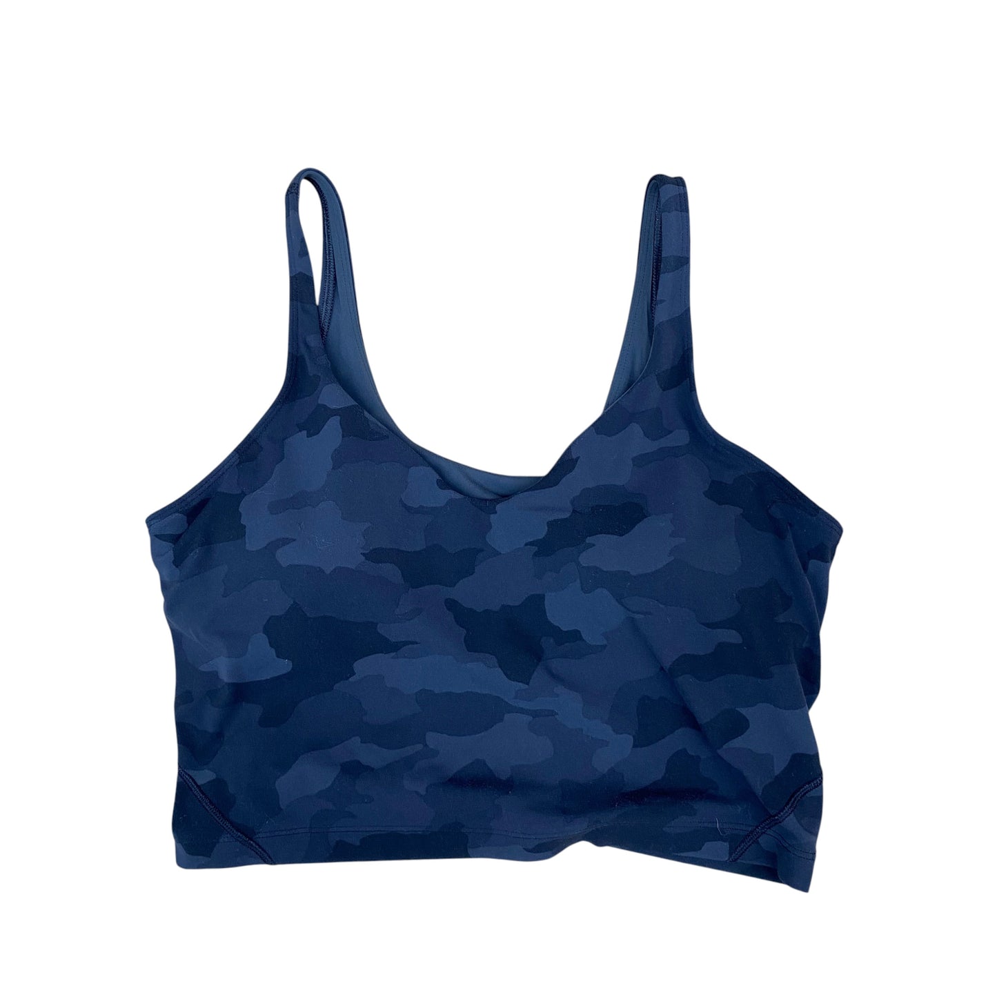 Athletic Bra By Lululemon In Camouflage Print, Size:12