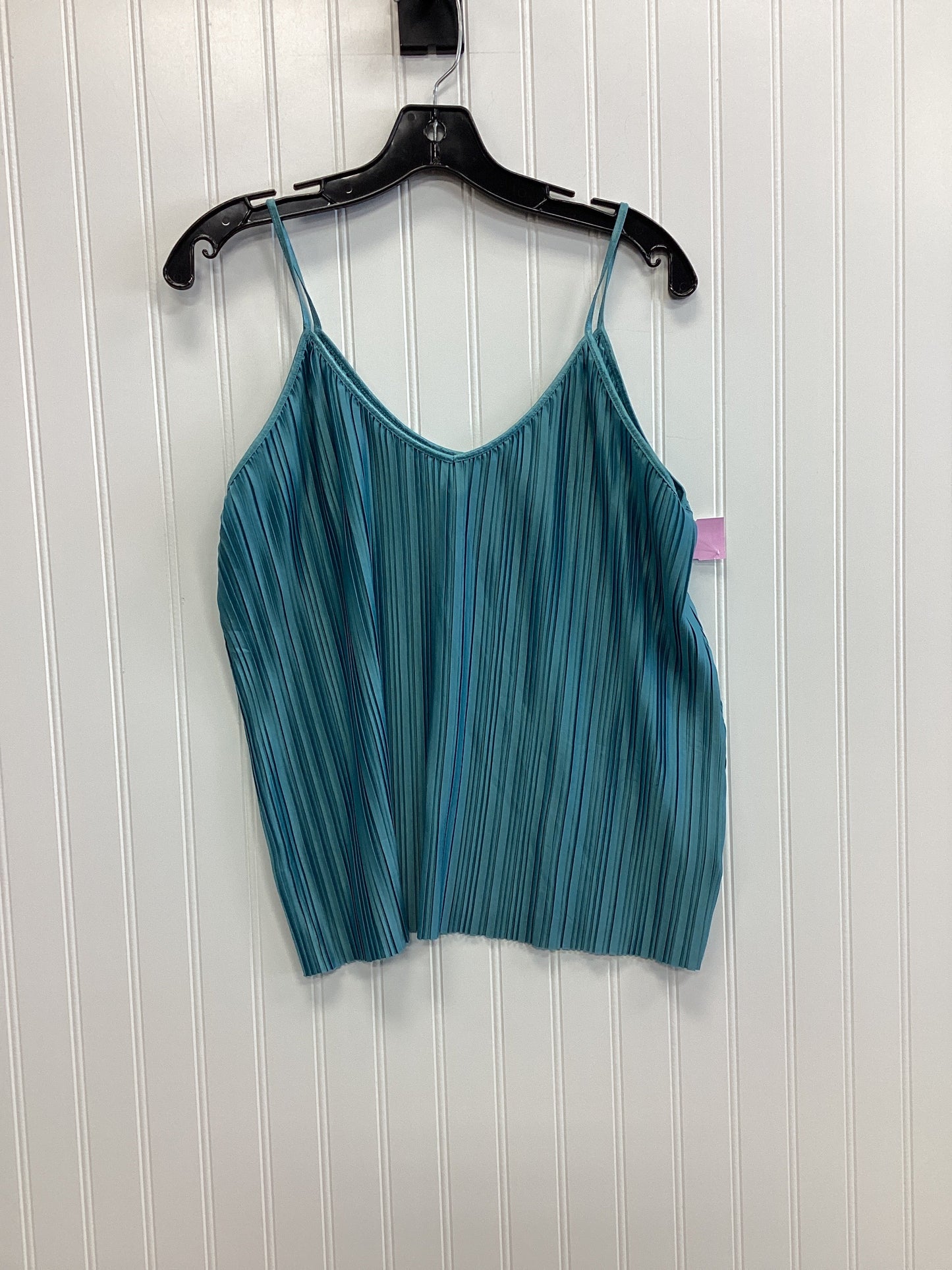 Top Sleeveless By Maurices In Blue, Size:L