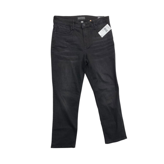 Jeans Boyfriend By Kut In Black Denim, Size:6