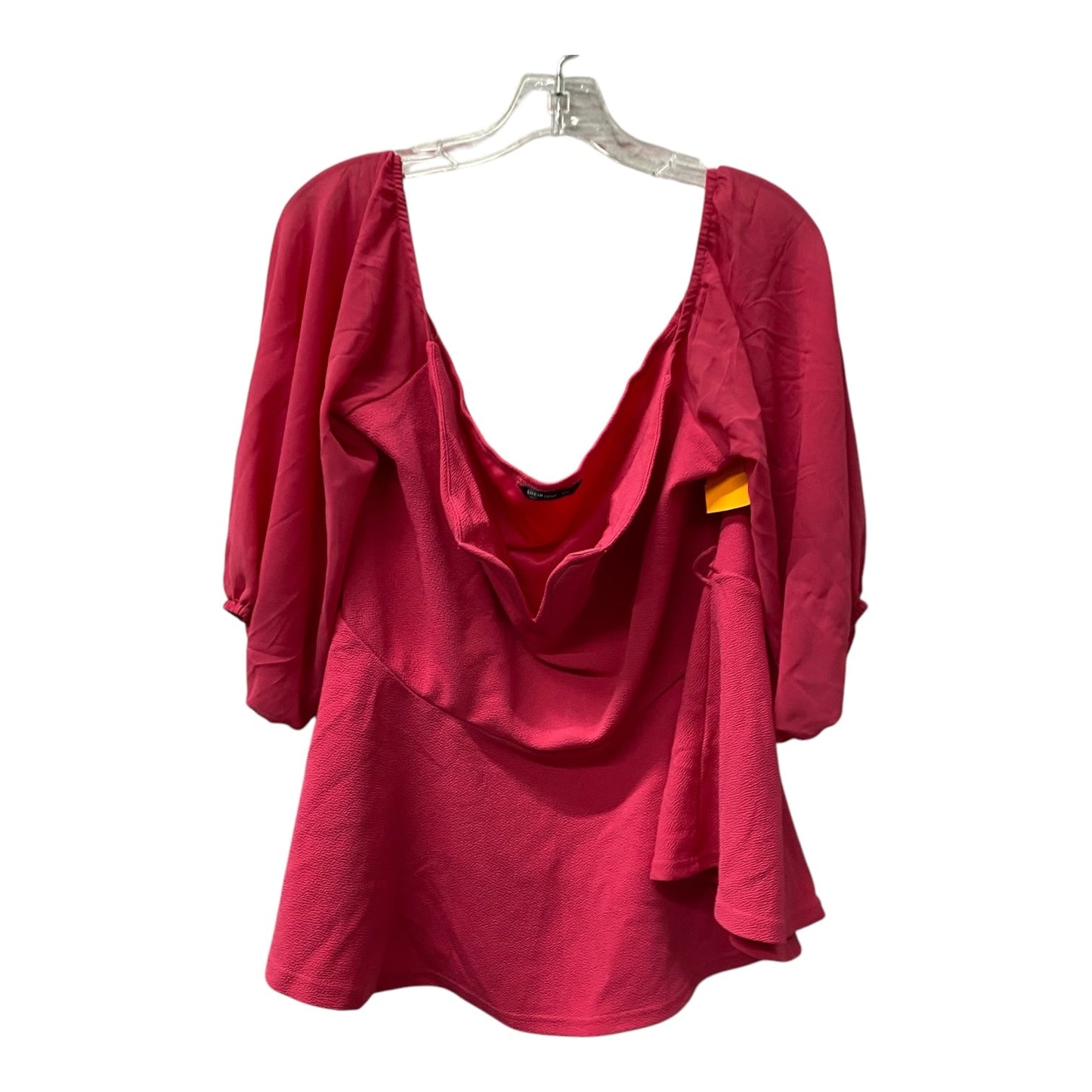 Top Ss By Shein In Pink, Size:4X