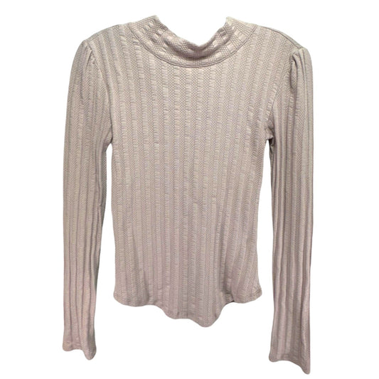 Party In The Back Long-Sleeve Top By Free People In Barely Lilac, Size: S