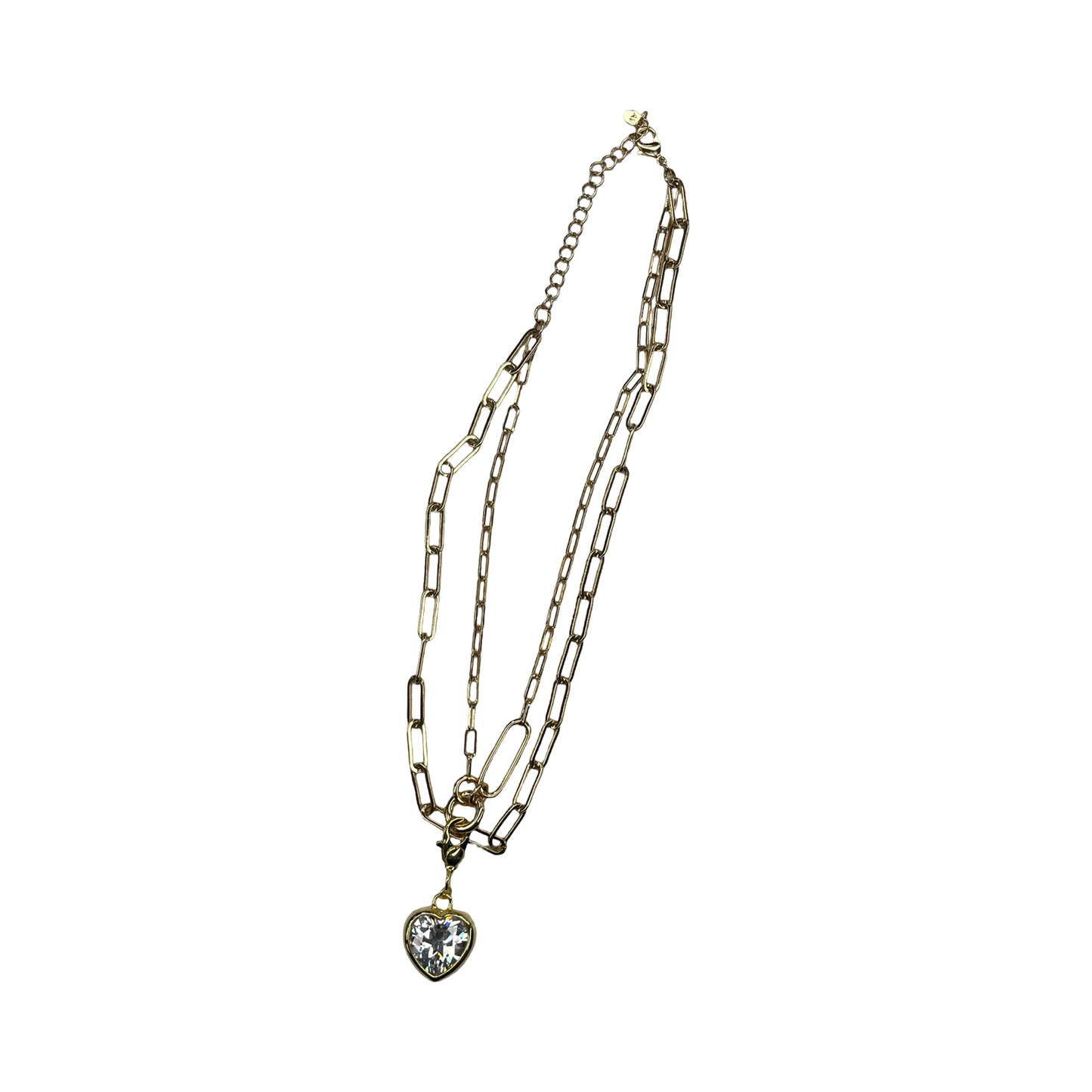 Necklace Layered By Clothes Mentor In Gold