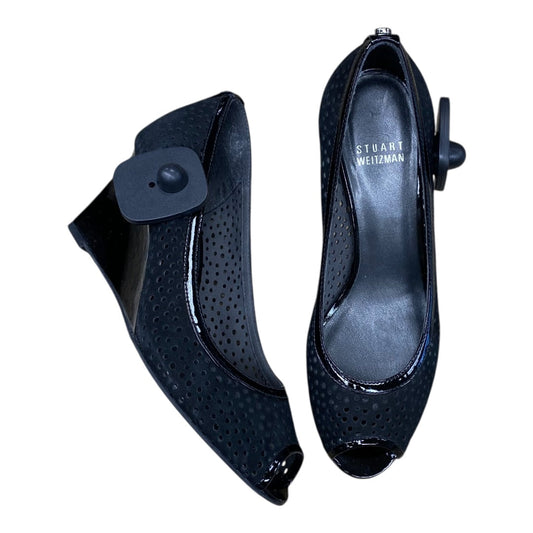 Shoes Designer By Stuart Weitzman In Black, Size:6