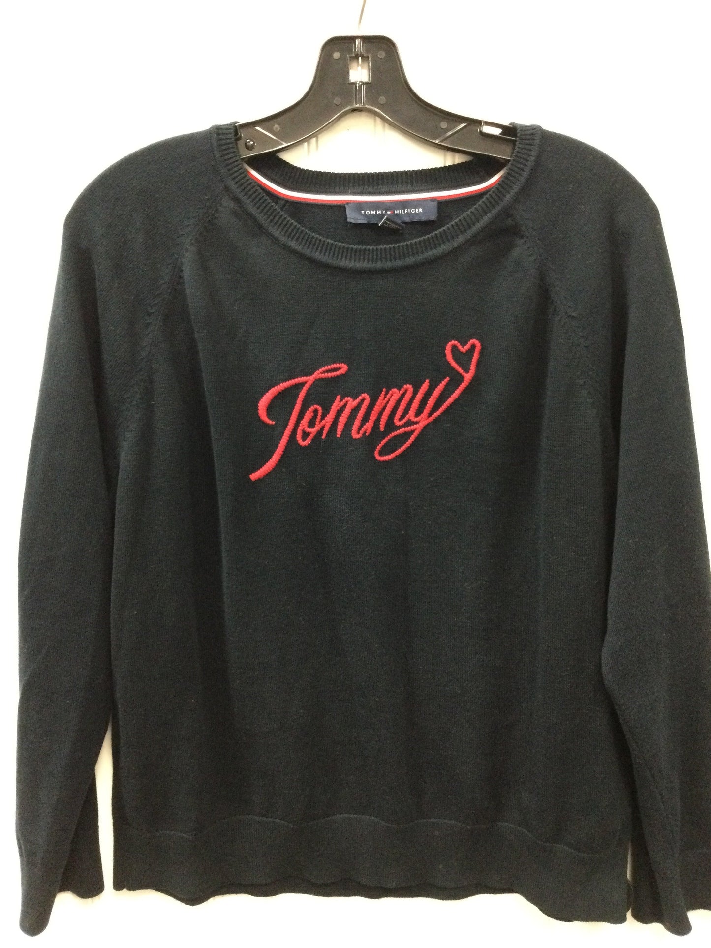 Top Ls By Tommy Hilfiger In Navy, Size:L