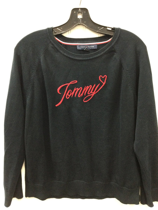 Top Ls By Tommy Hilfiger In Navy, Size:L