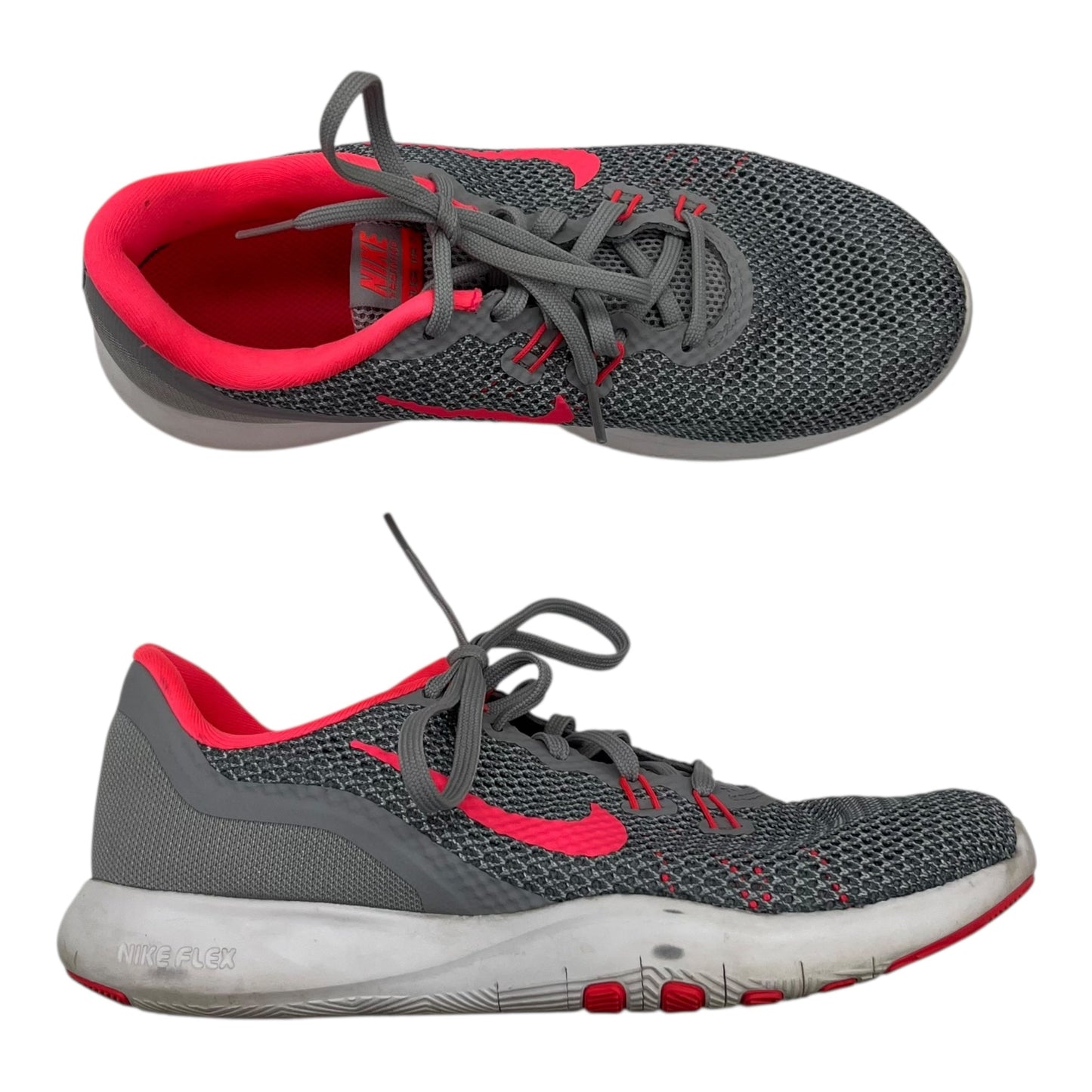 Shoes Athletic By Nike In Grey, Size:6.5