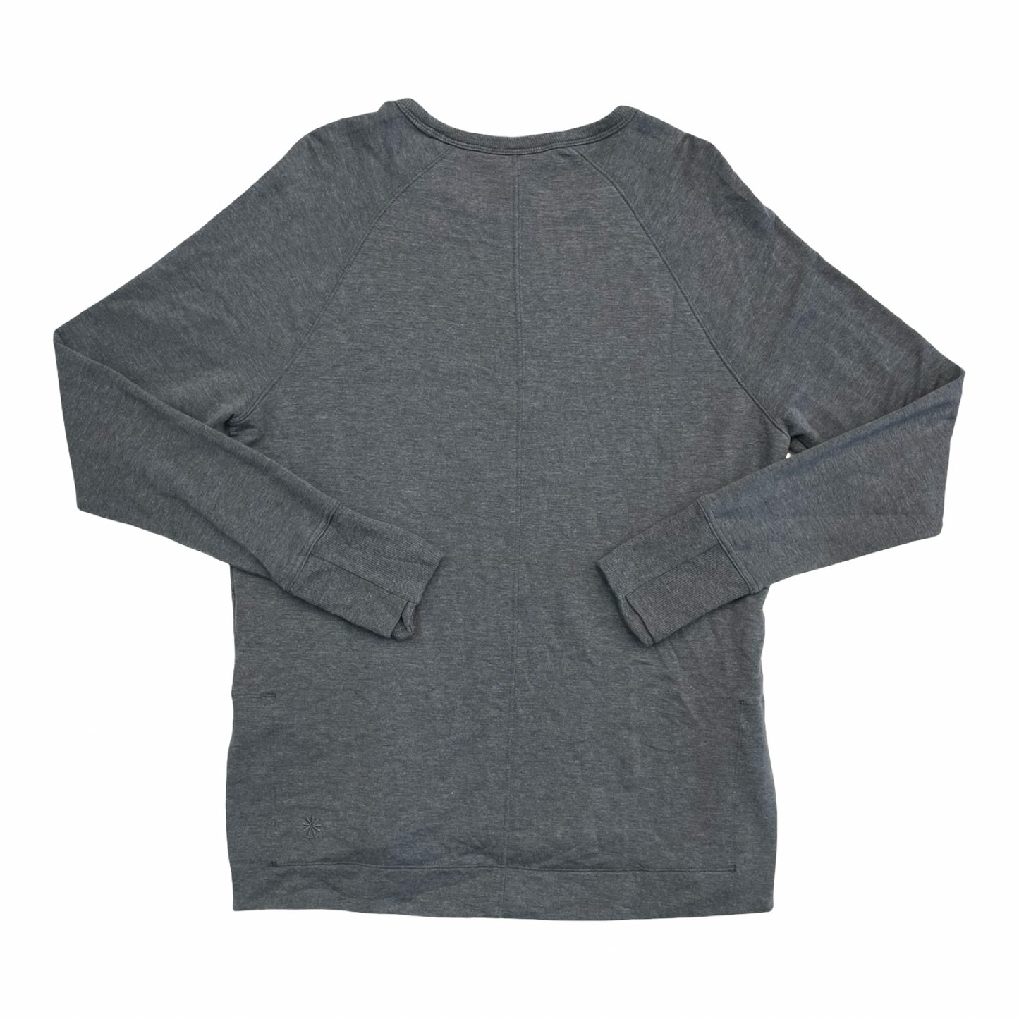Athletic Top Ls Crewneck By Athleta In Grey, Size:S