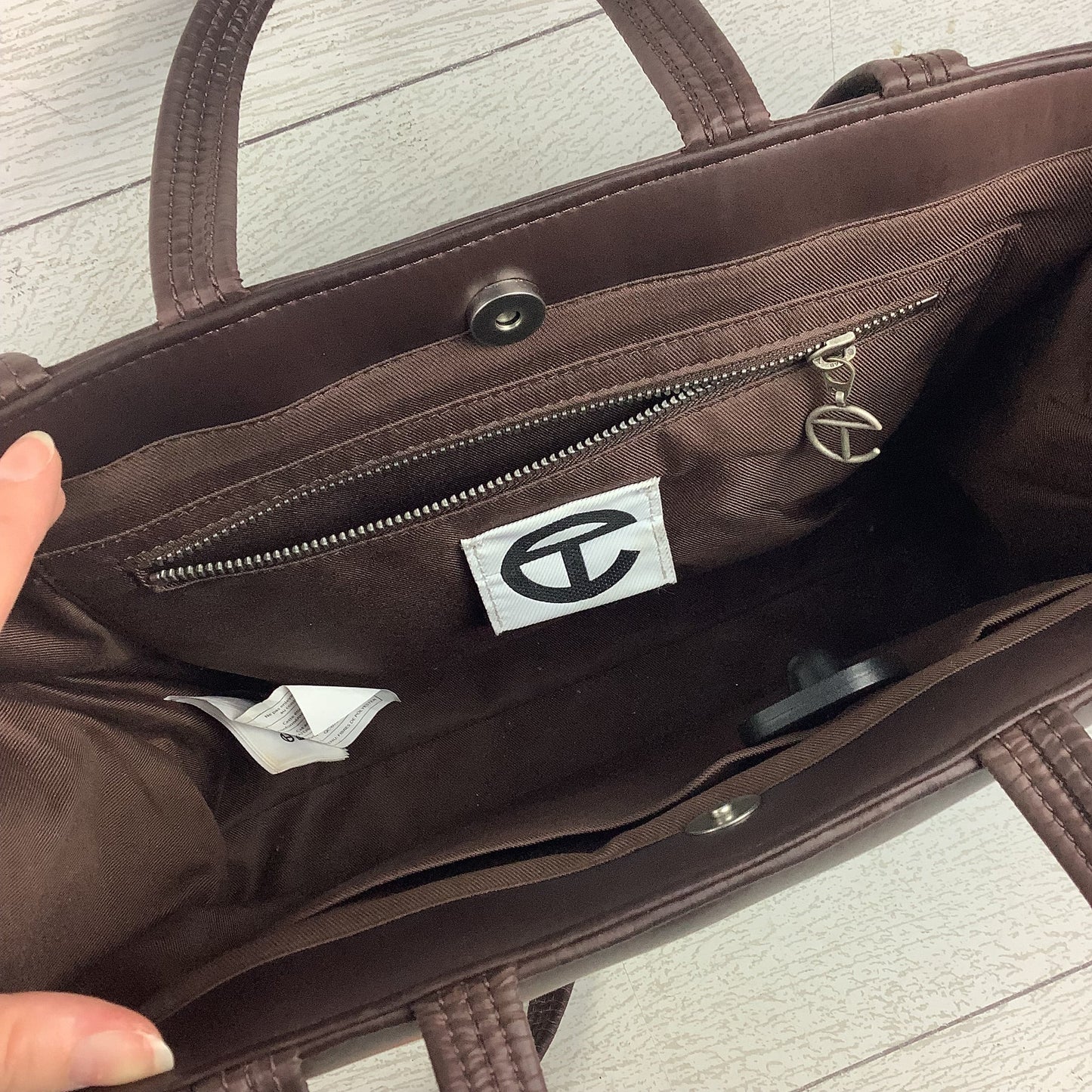 Handbag Designer By Telfar, Size: Large