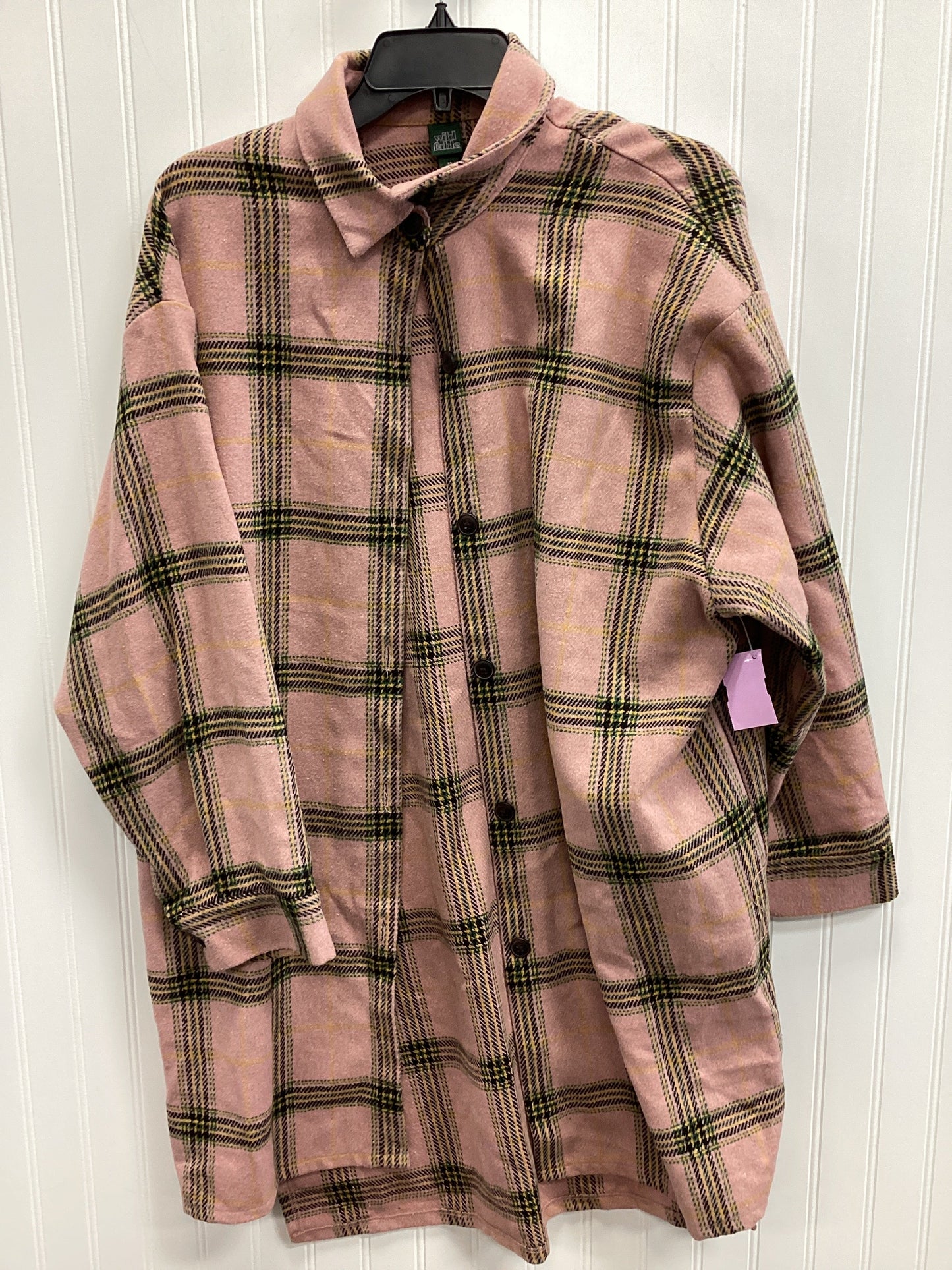 Jacket Fleece By Wild Fable In Pink, Size:Xs