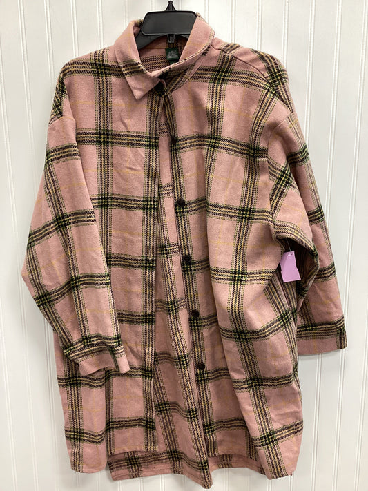 Jacket Fleece By Wild Fable In Pink, Size:Xs