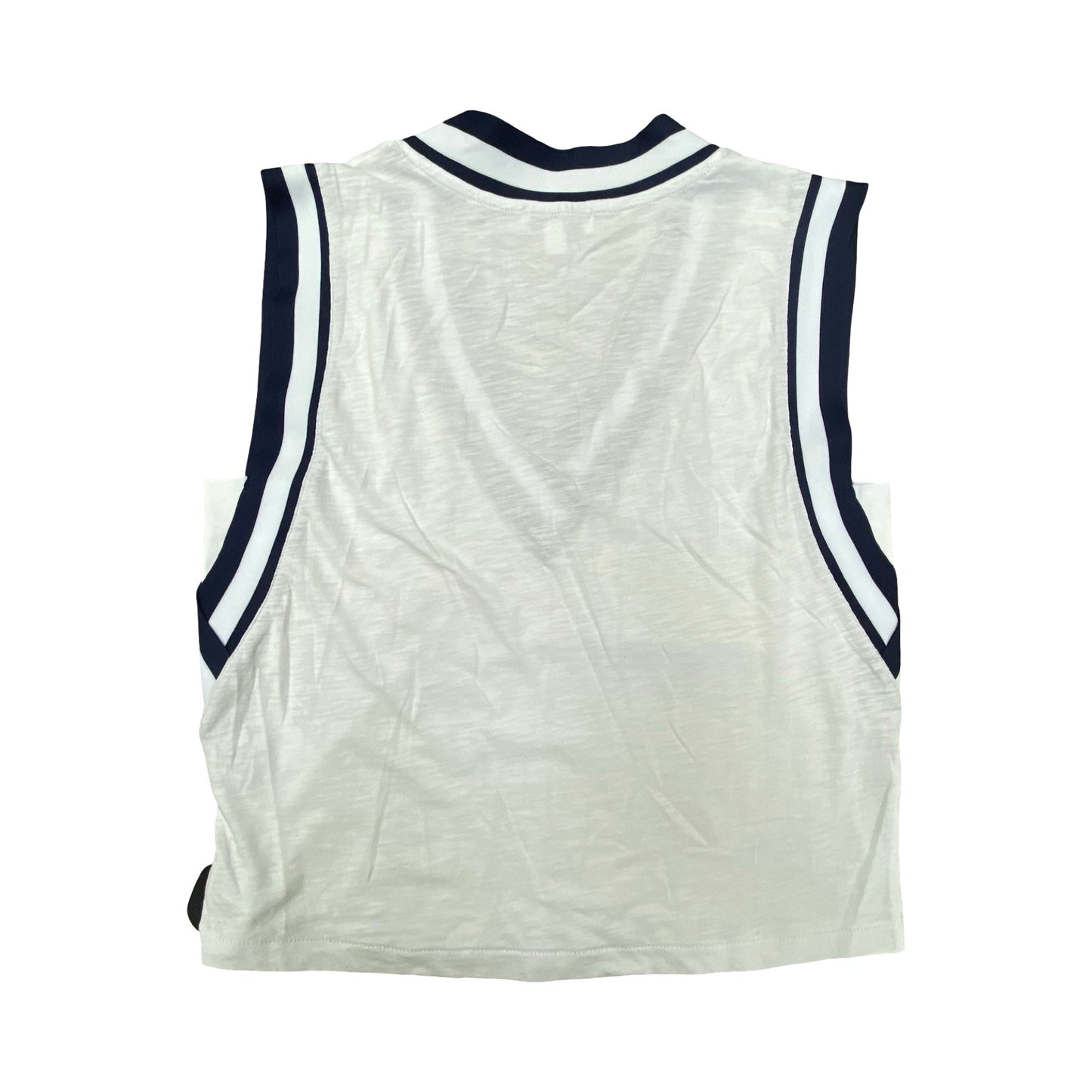 Top Sleeveless By Evereve In Blue & White, Size:S