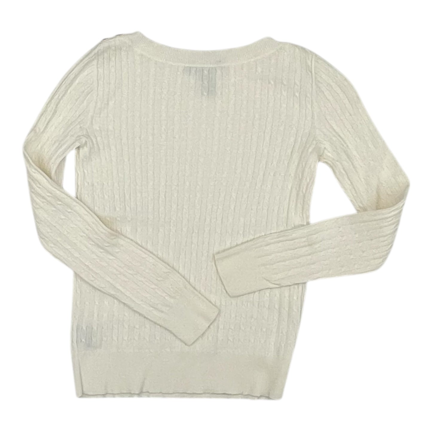 Sweater By Lauren By Ralph Lauren In Cream, Size:Xs