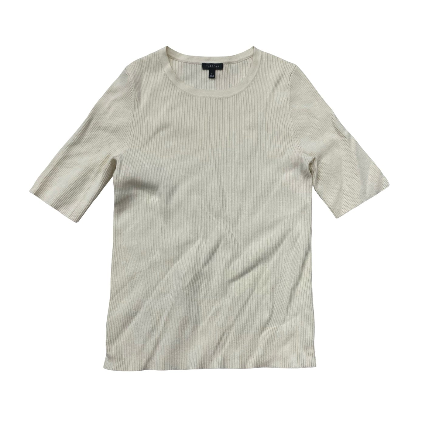 Top Ss By Talbots In Cream, Size:S