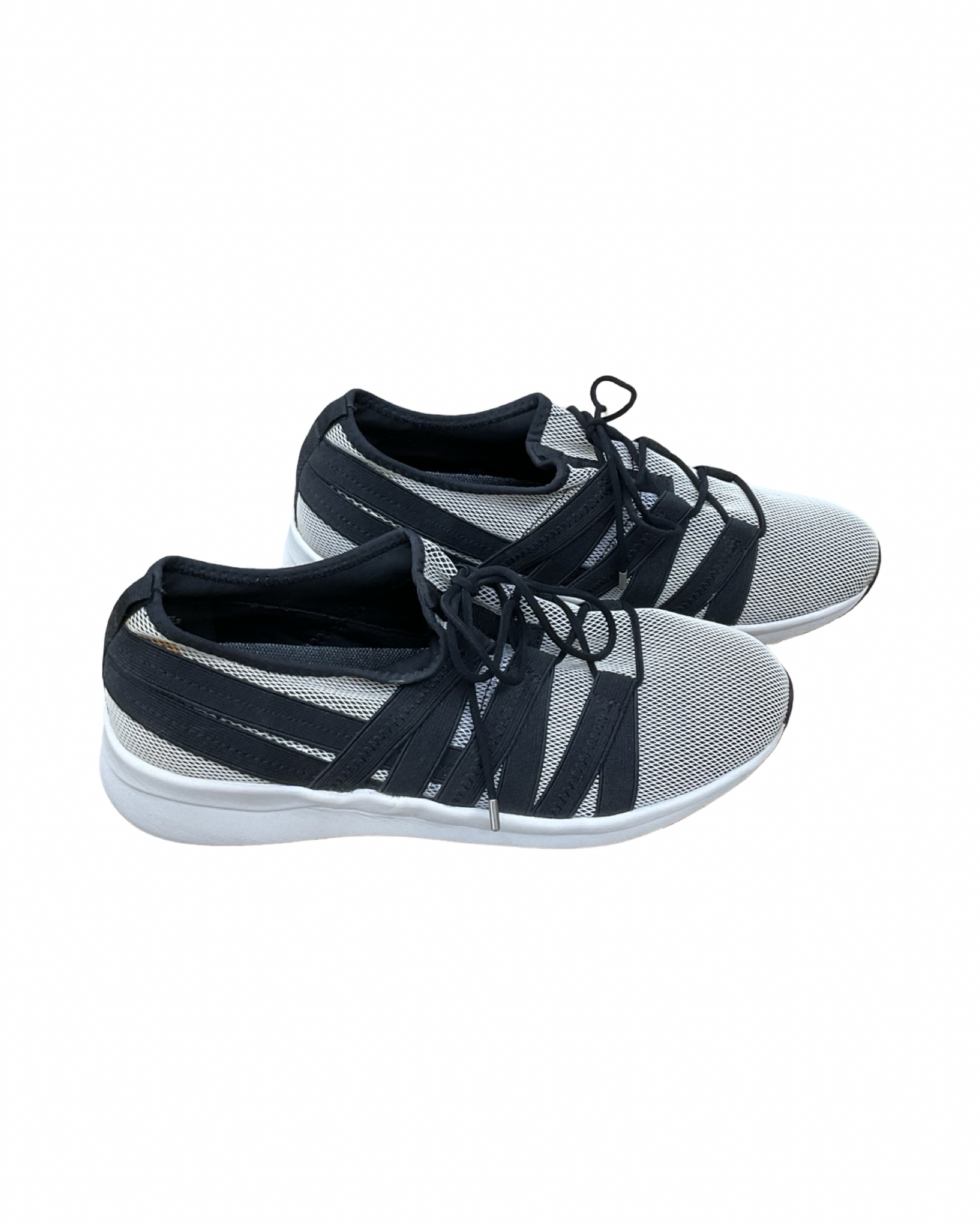 Shoes Sneakers By Easy Spirit In Black & Cream, Size:8.5
