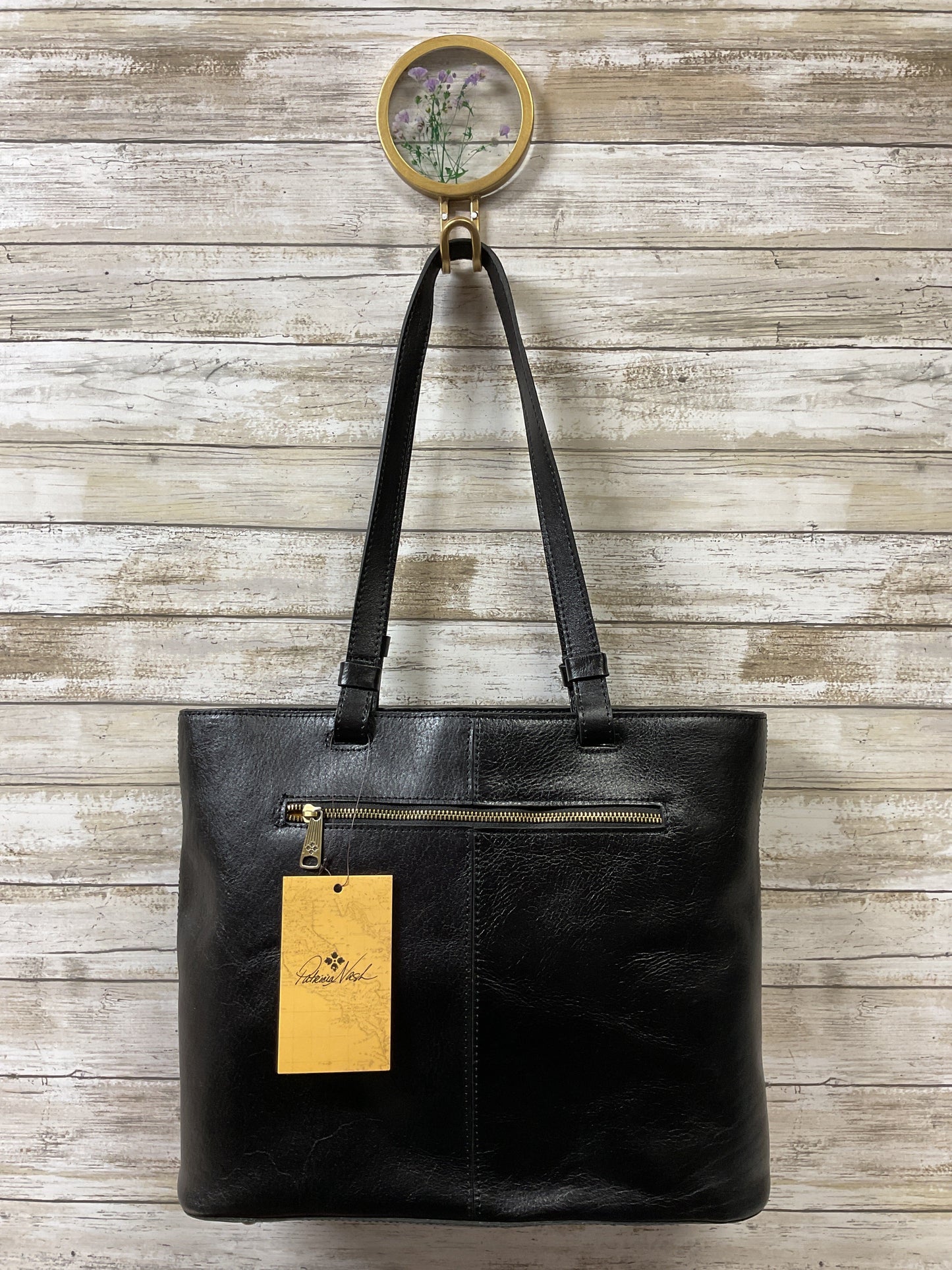 Handbag Designer By Patricia Nash In Black & Brown, Size:Large