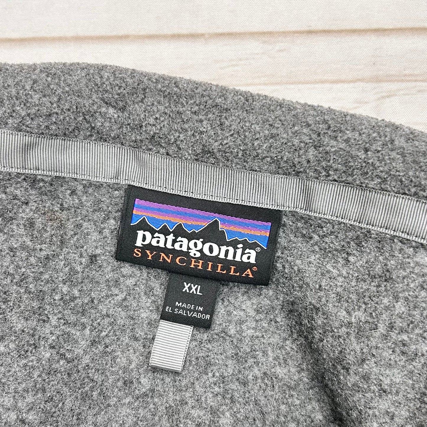 Vest Fleece By Patagonia In Grey, Size: Xxl