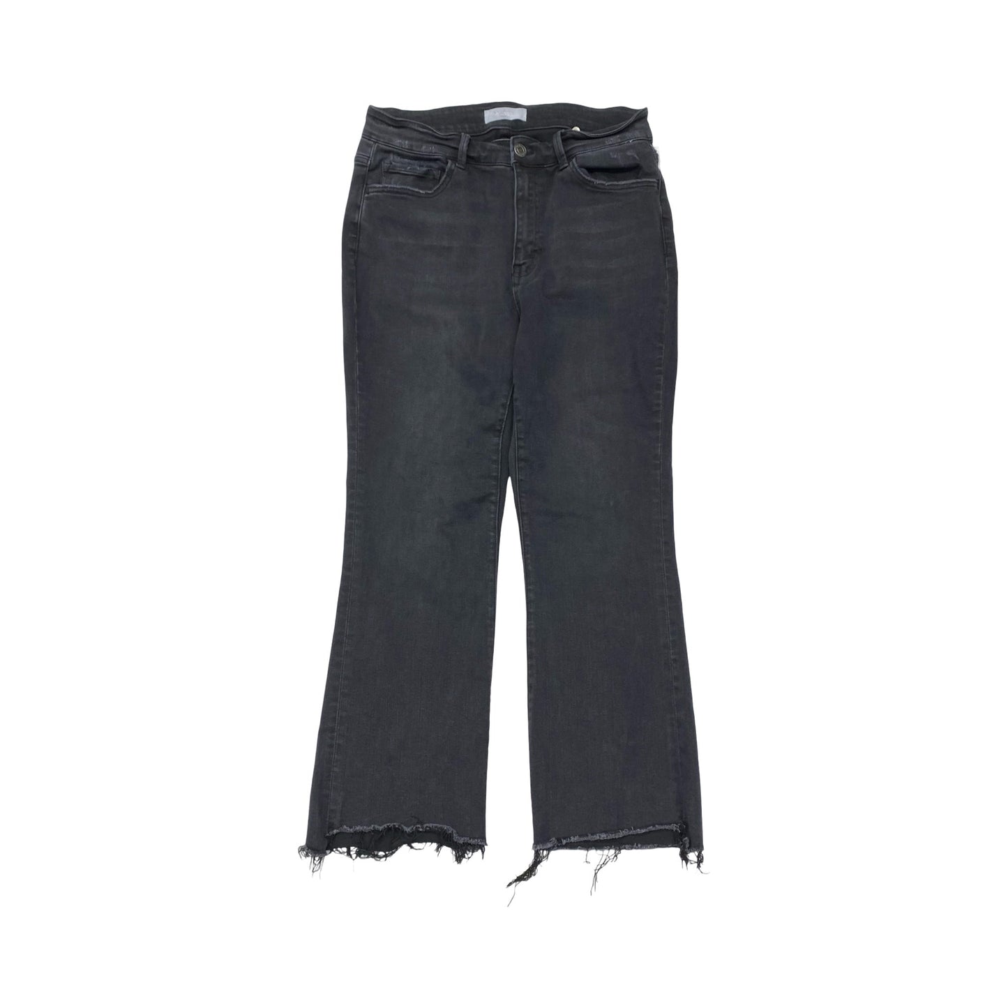 Jeans Boot Cut By Vervet In Grey Denim, Size:16