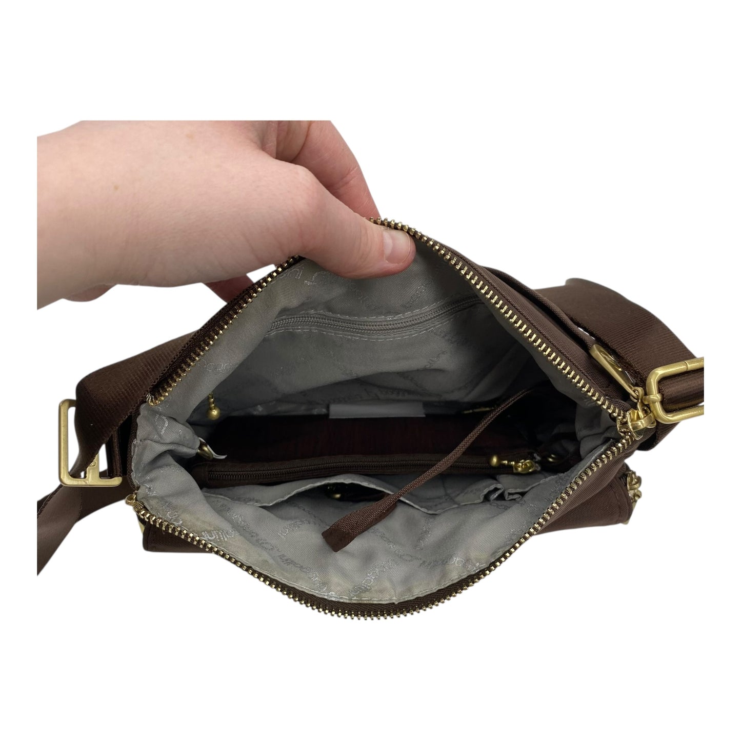 Crossbody By Baggallini In Brown, Size:Medium