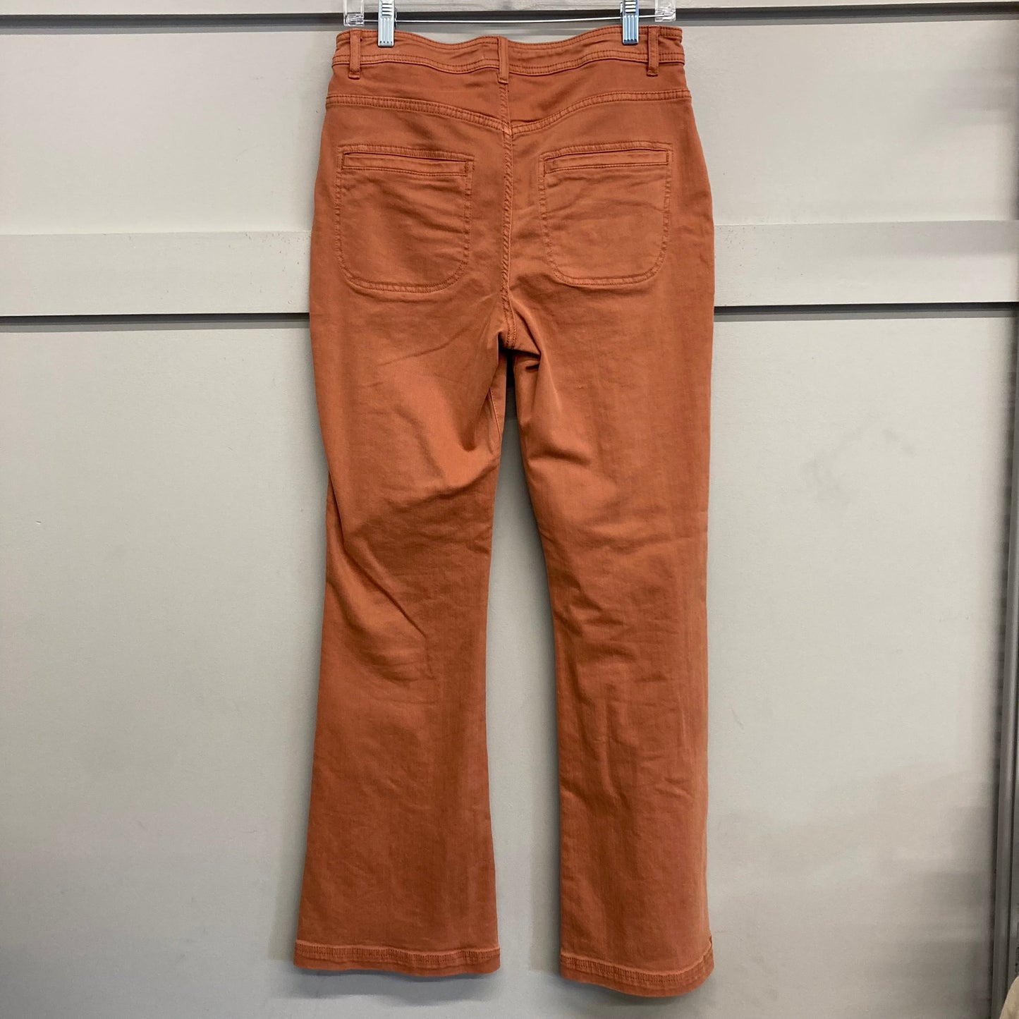 Jeans Flared By Knox Rose In Orange, Size:8