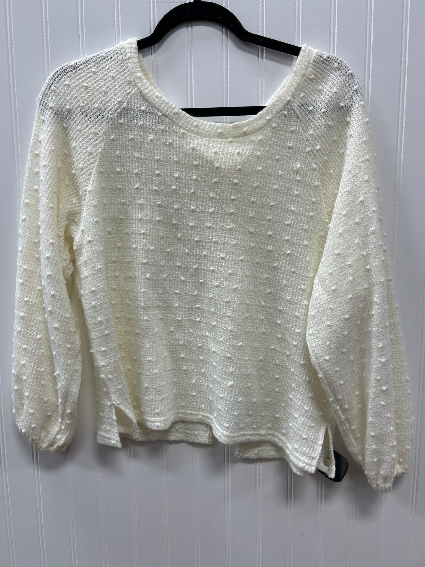 Top Ls By Blu Pepper In Cream, Size:Xs