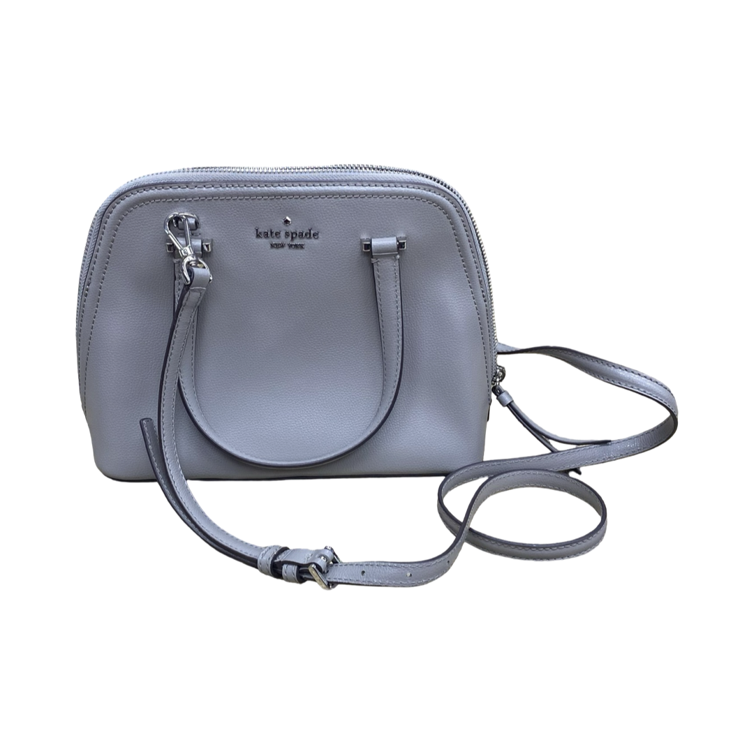 Handbag Designer By Kate Spade In Grey, Size:Small