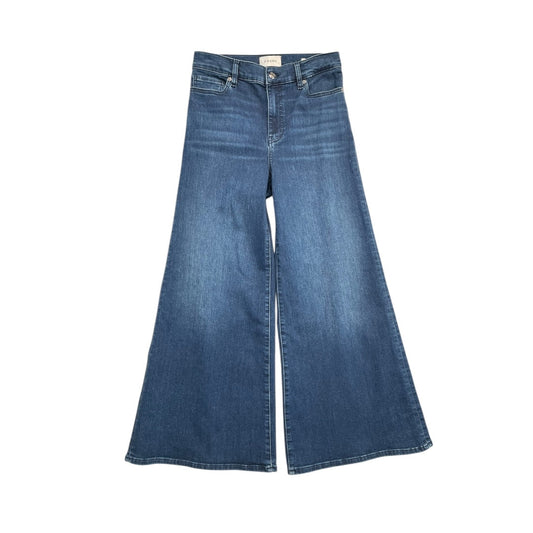 Jeans Flared By Frame In Blue Denim, Size:6