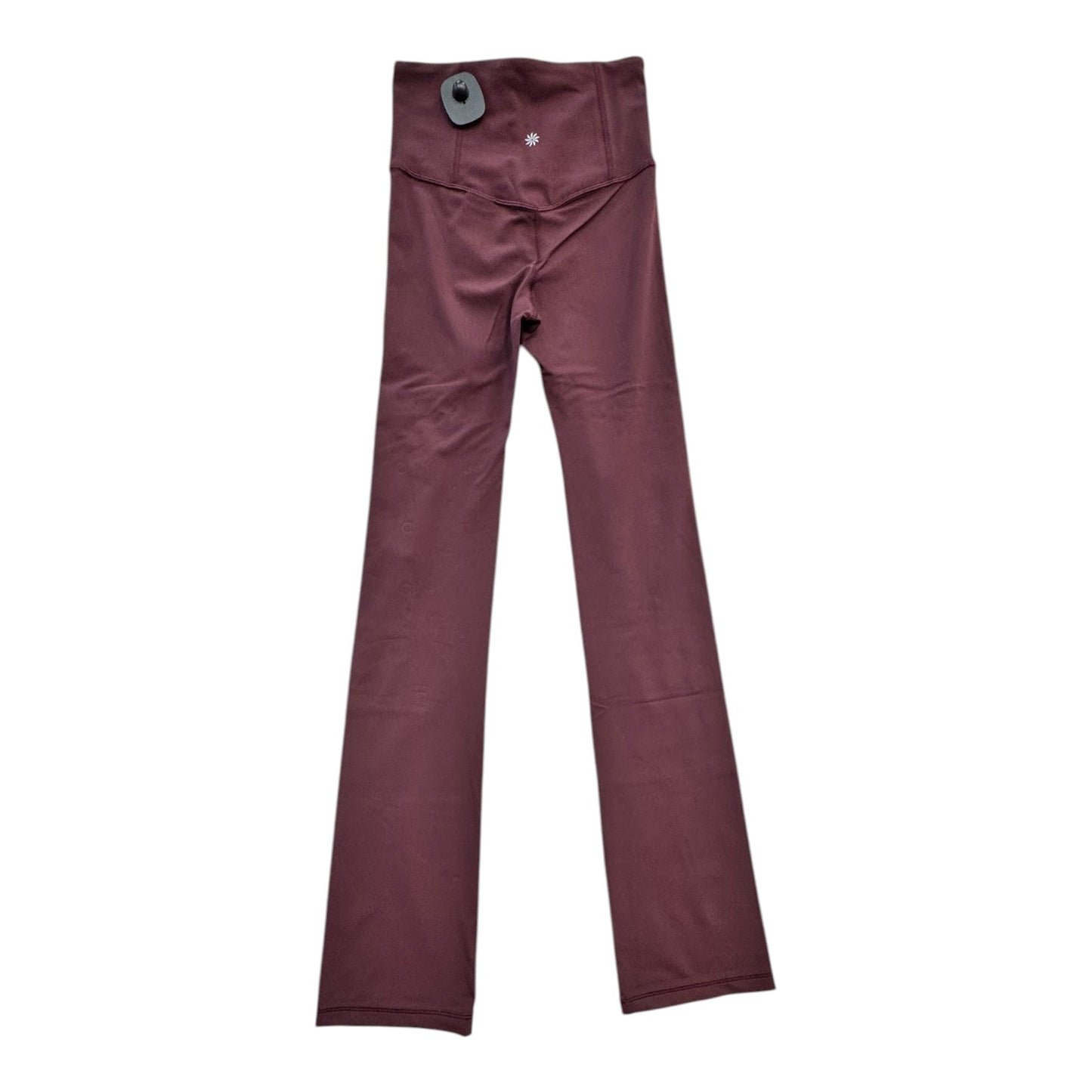 Athletic Leggings By Athleta In Maroon, Size:Xxs