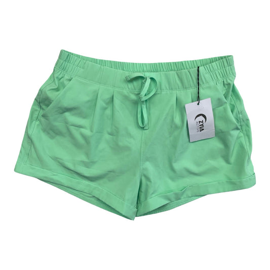 Athletic Shorts By Zyia In Green, Size:M