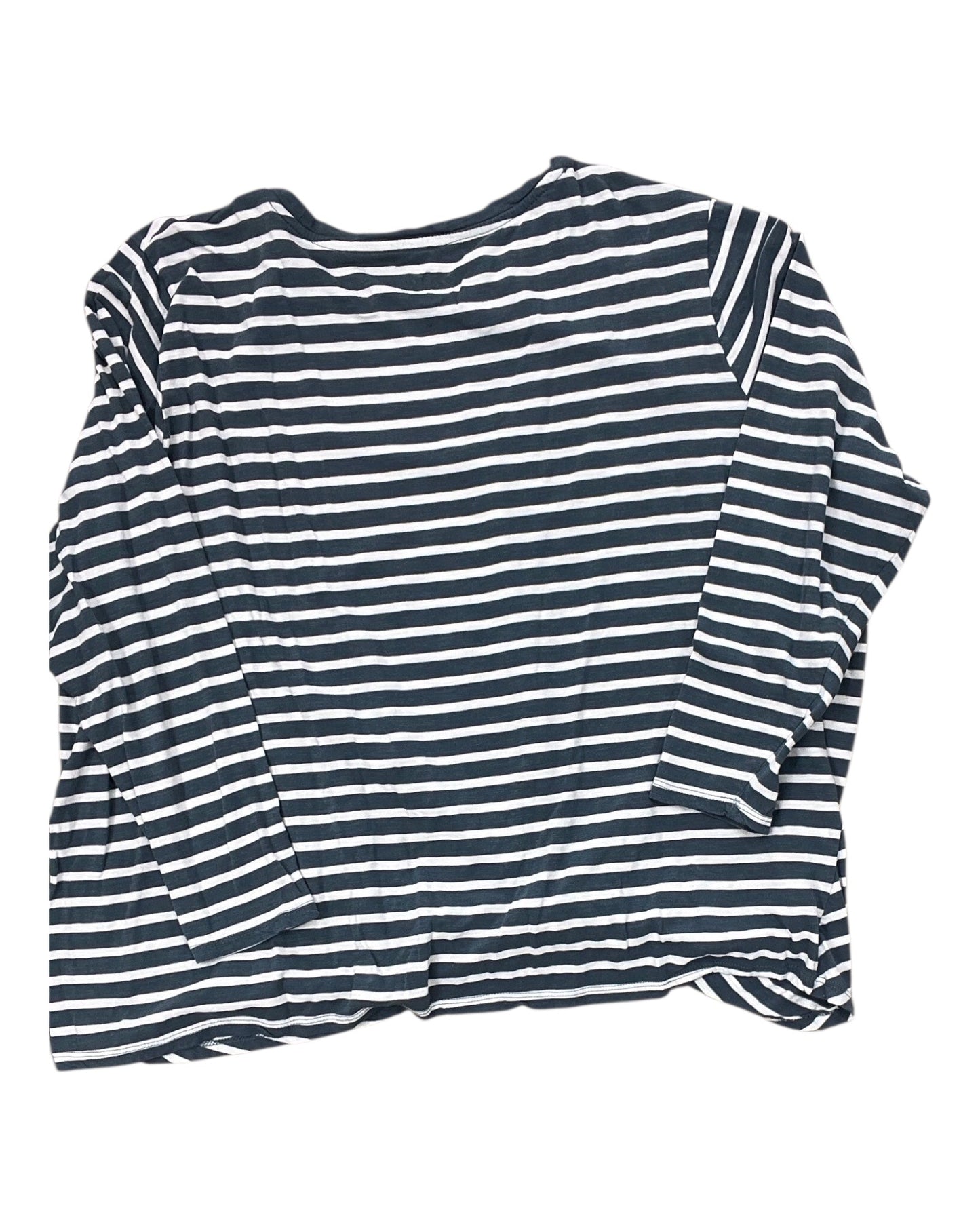 Top Ls By Maurices In Blue & White, Size:3X