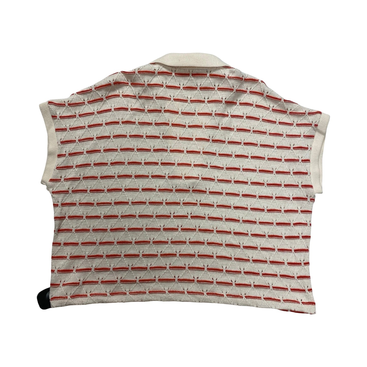 Top Ss By Madewell In Cream & Red, Size:S