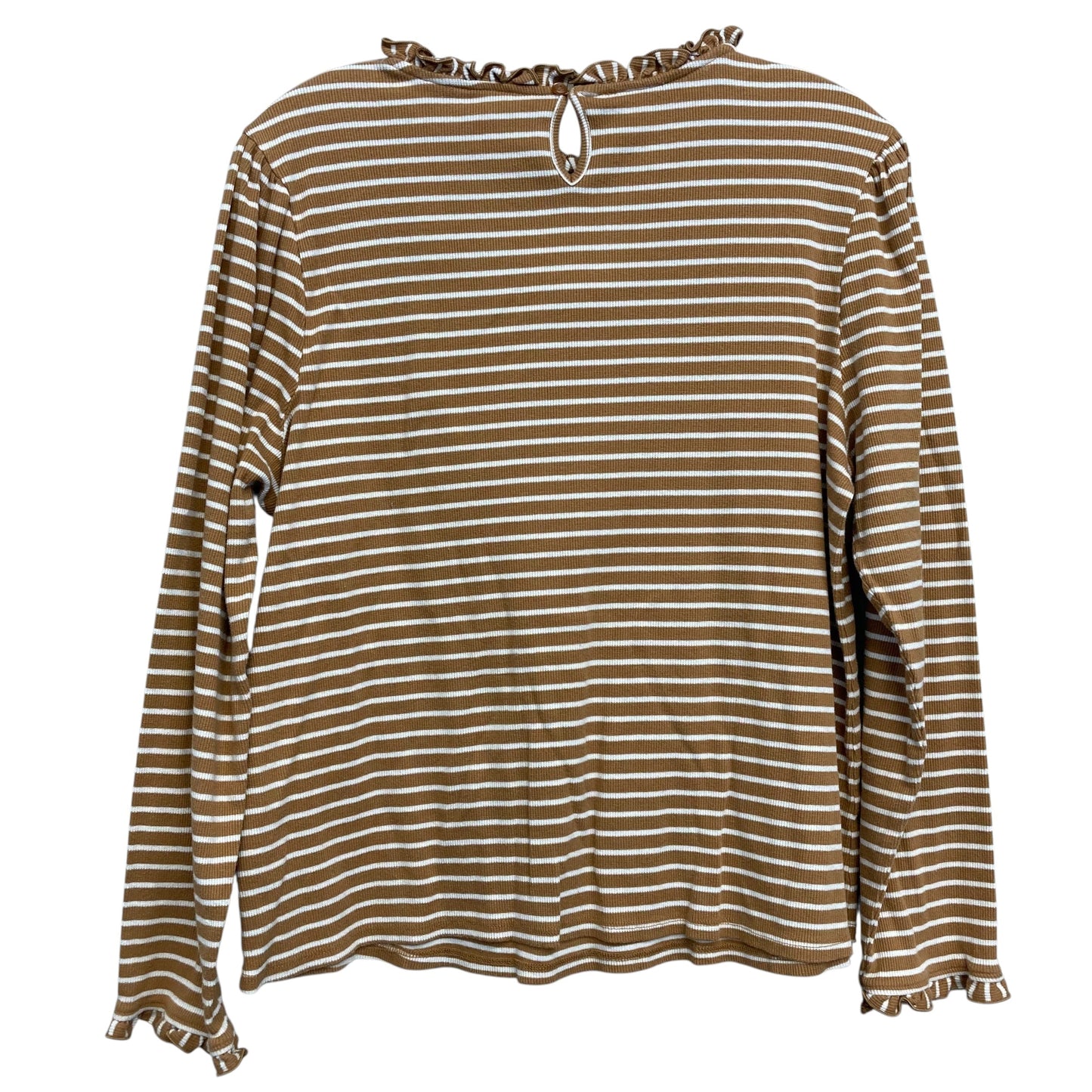 Top Ls By Croft And Barrow In Striped Pattern, Size:1X