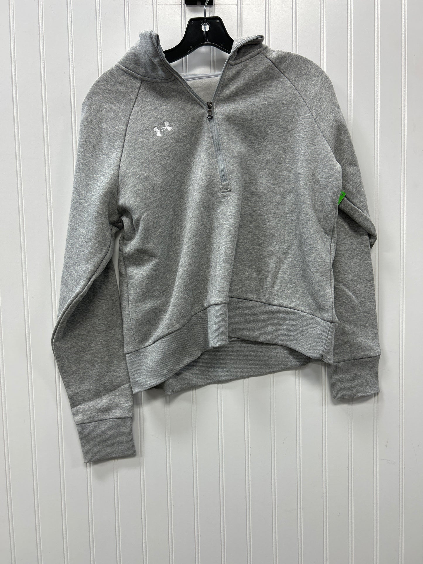 Athletic Sweatshirt Crewneck By Under Armour In Grey, Size:S