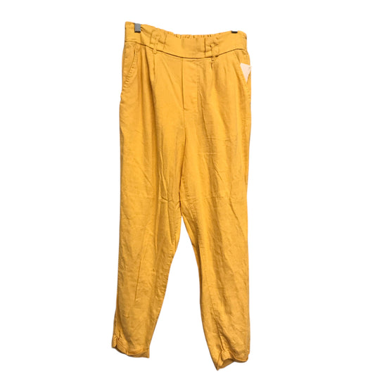 Pants Linen By Love Tree In Yellow, Size:4