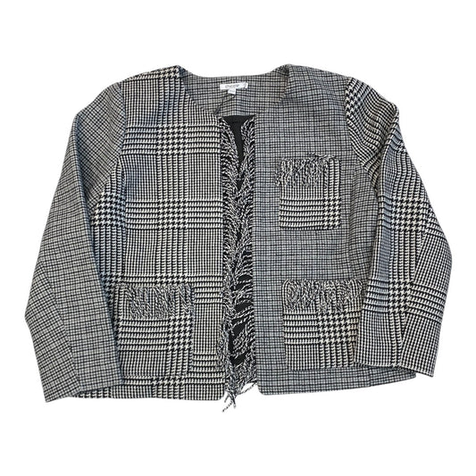 Blazer By Chicos In Black & White, Size:18