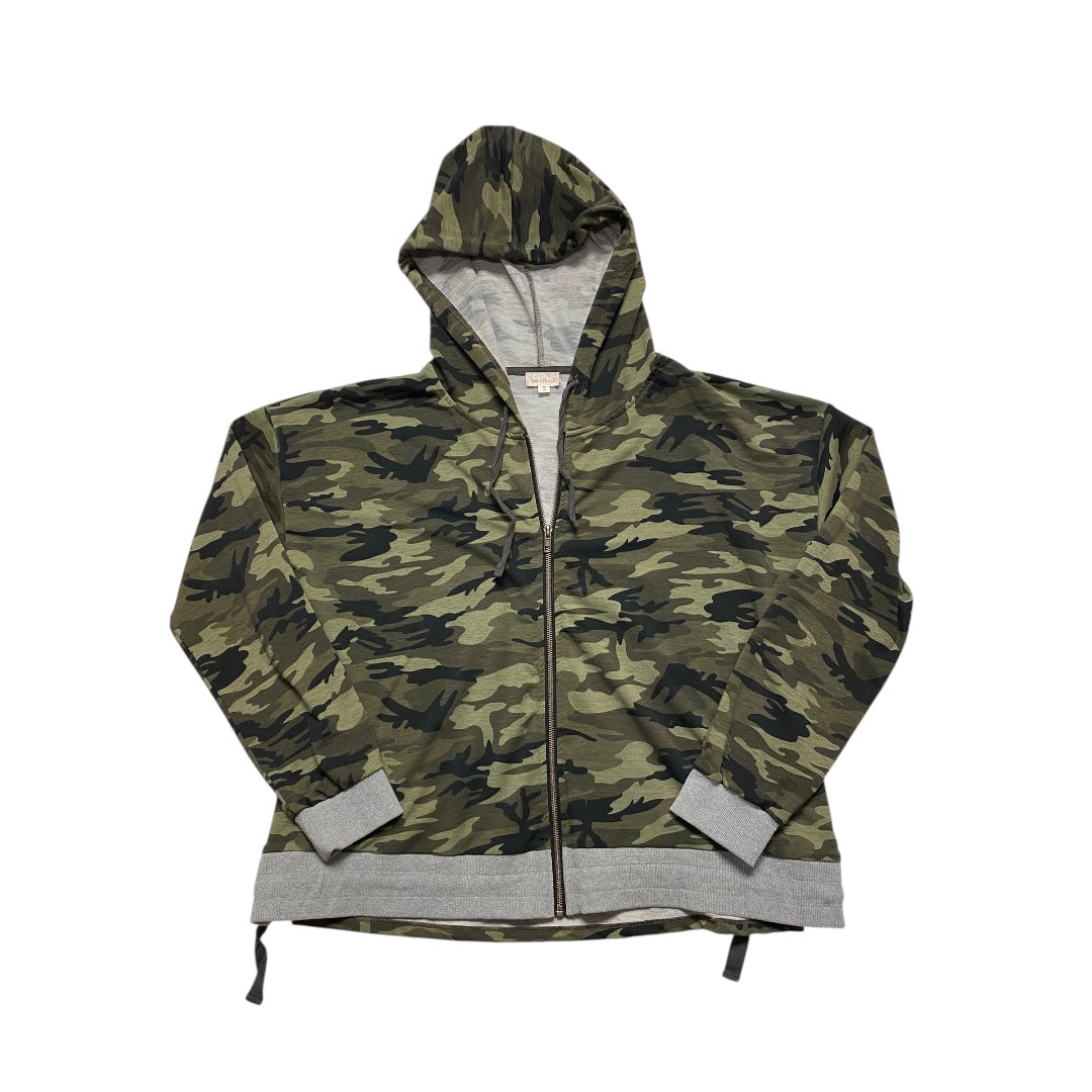 Sweatshirt Hoodie By Hem & Thread In Camouflage Print, Size:M
