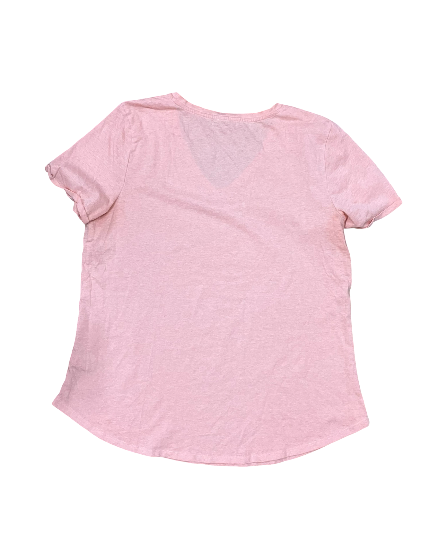 Top Ss Basic By Maurices In Peach, Size:Xl